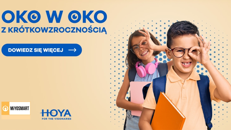 Oko w oko z krótkowzrocznością – soczewki MiYOSMART